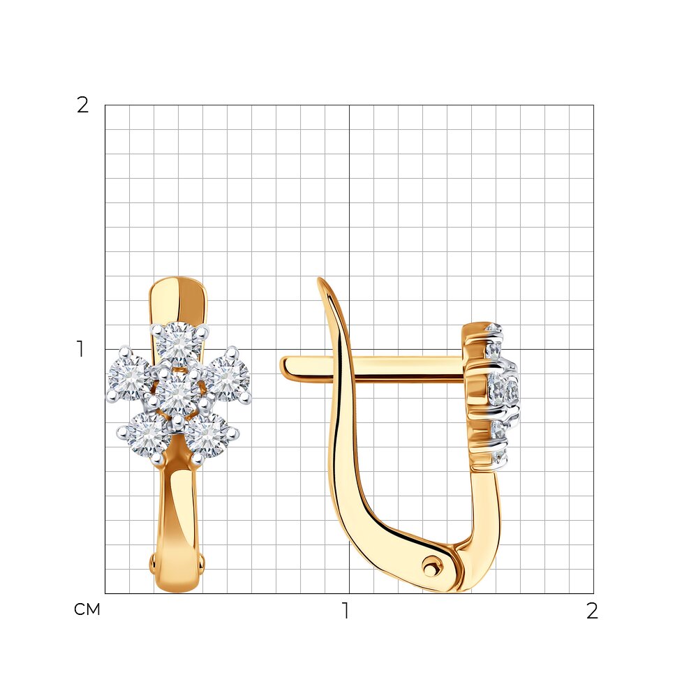 Серьги детские 51-120-02802-1