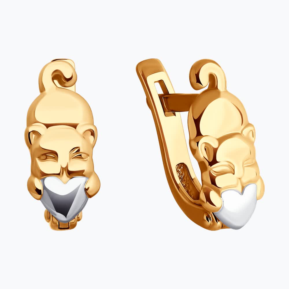 Серьги детские 51-120-02037-1