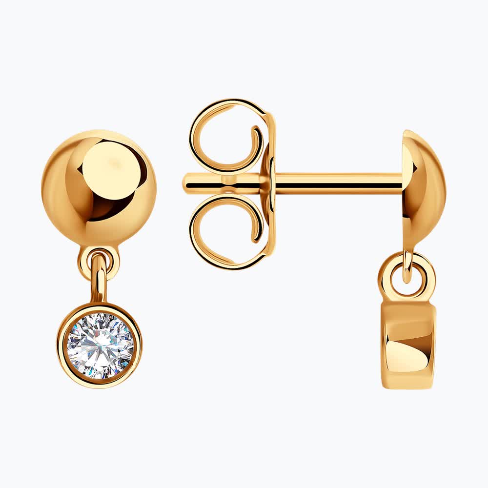 Серьги пусеты 029467