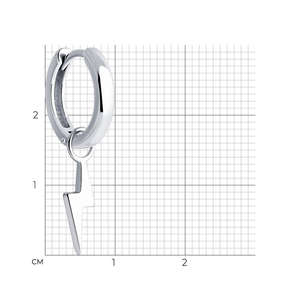 Серьга одиночная 94170295