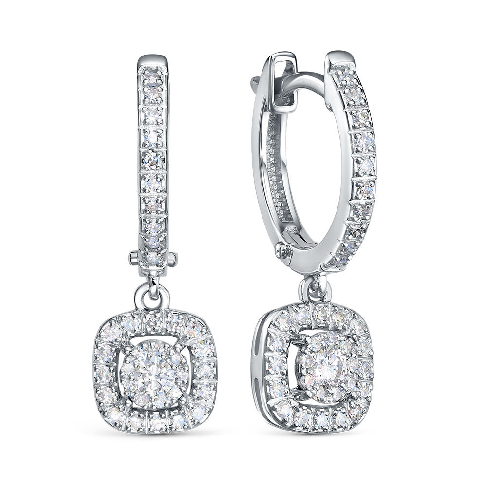 Серьги 5-7642-103ИНВ-2Б