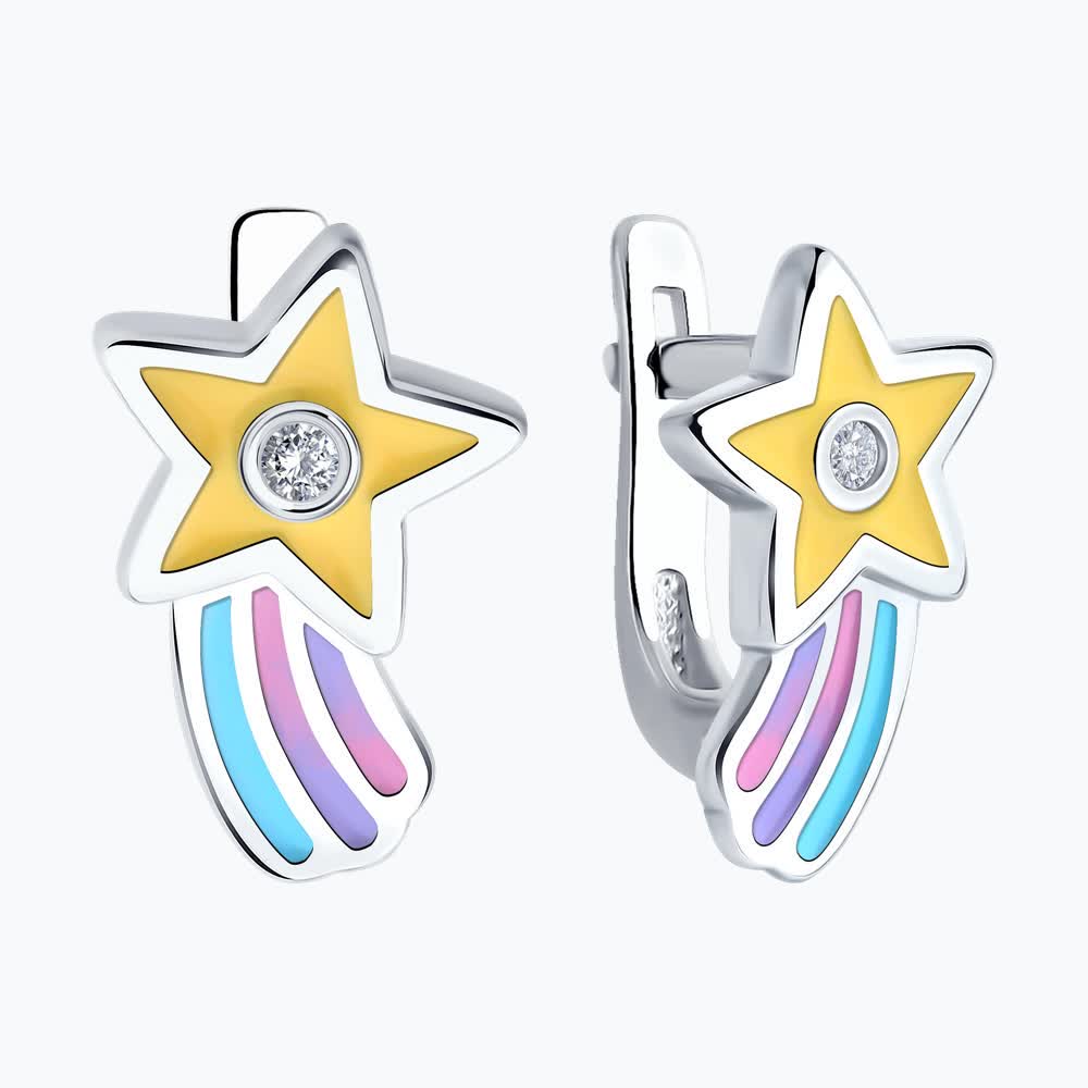 Серьги детские 94-120-02218-1
