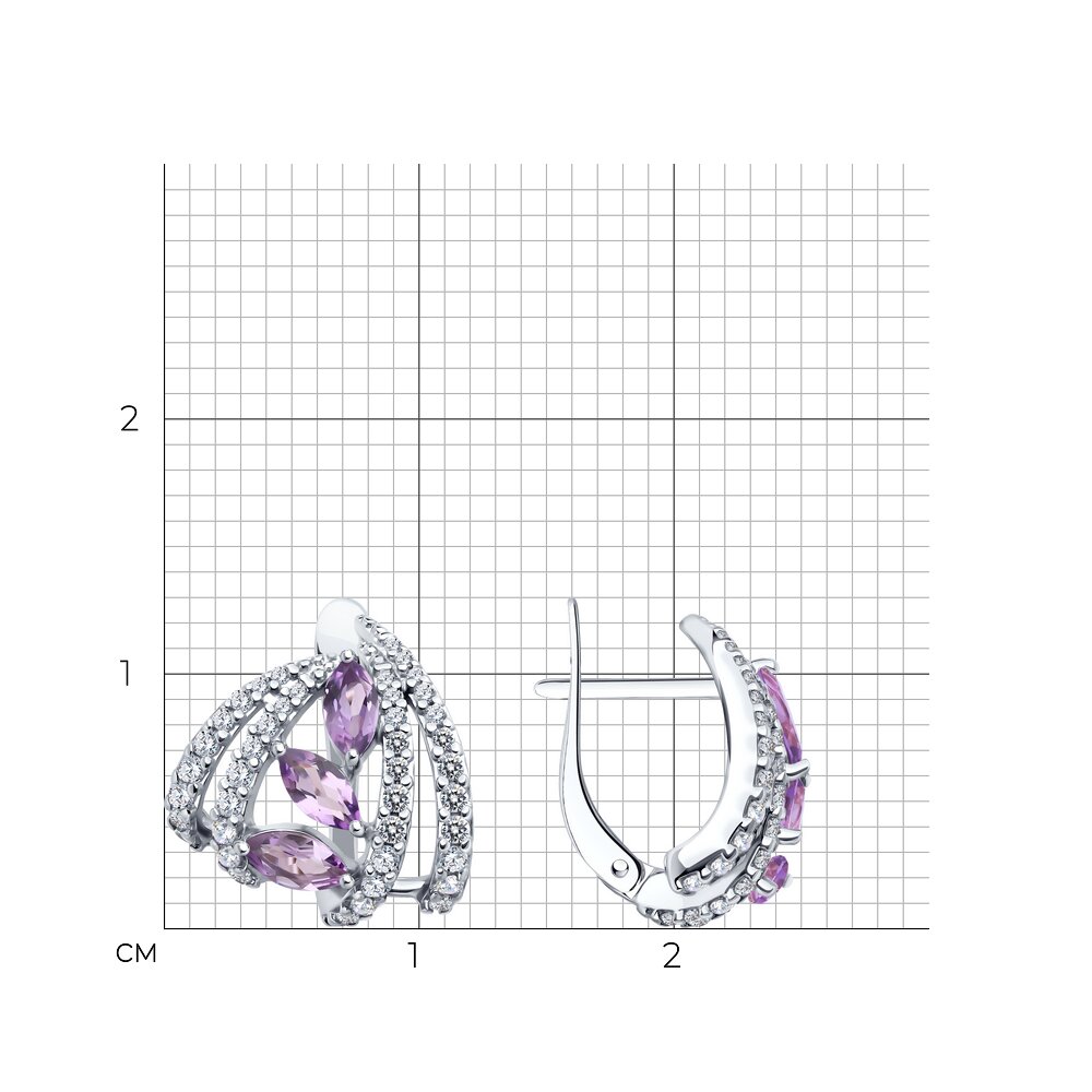 Серьги 92023054
