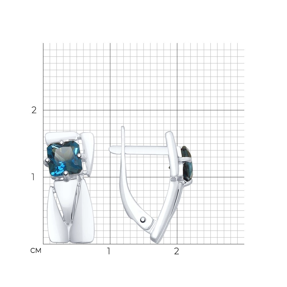 Серьги 92022084