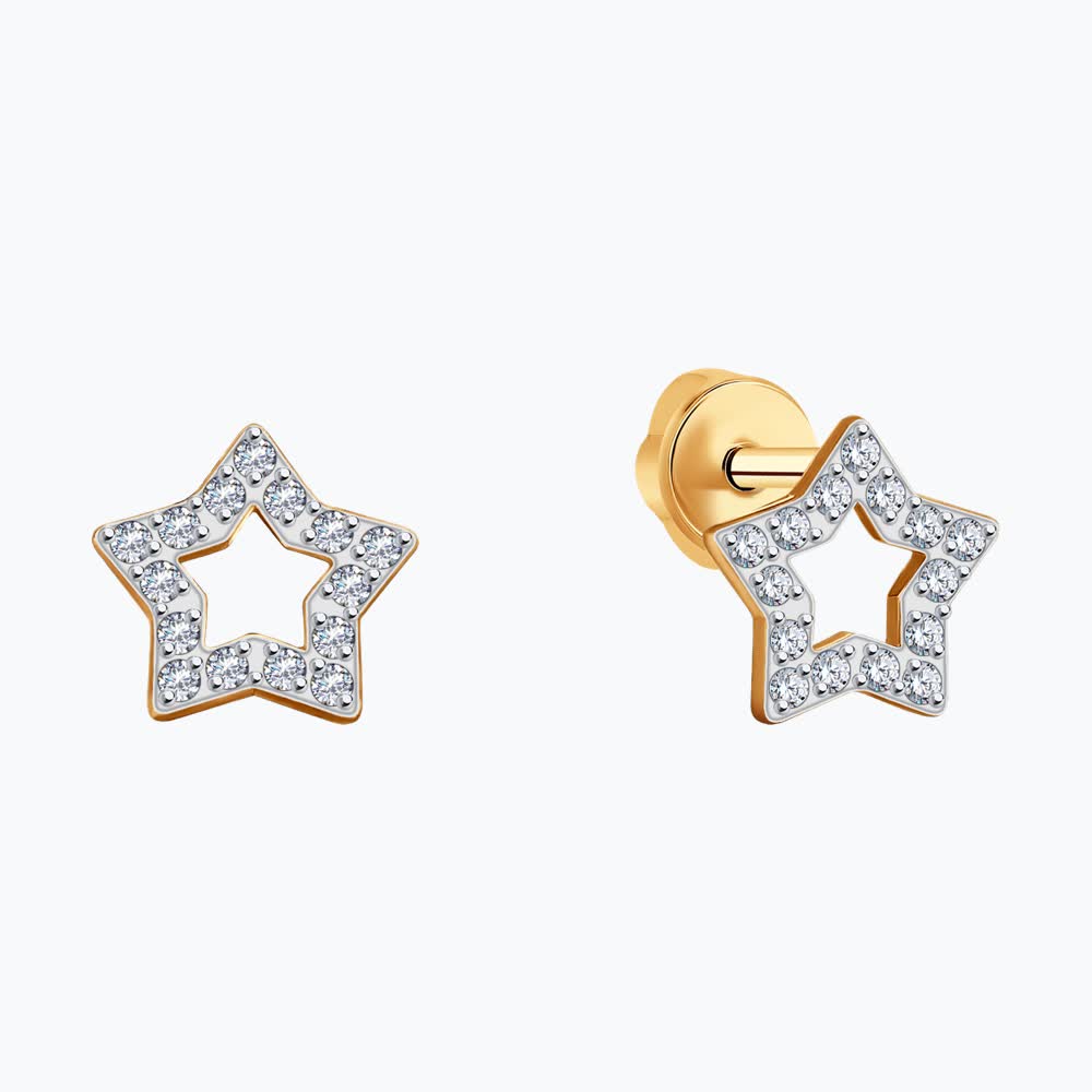 Серьги пусеты 029930