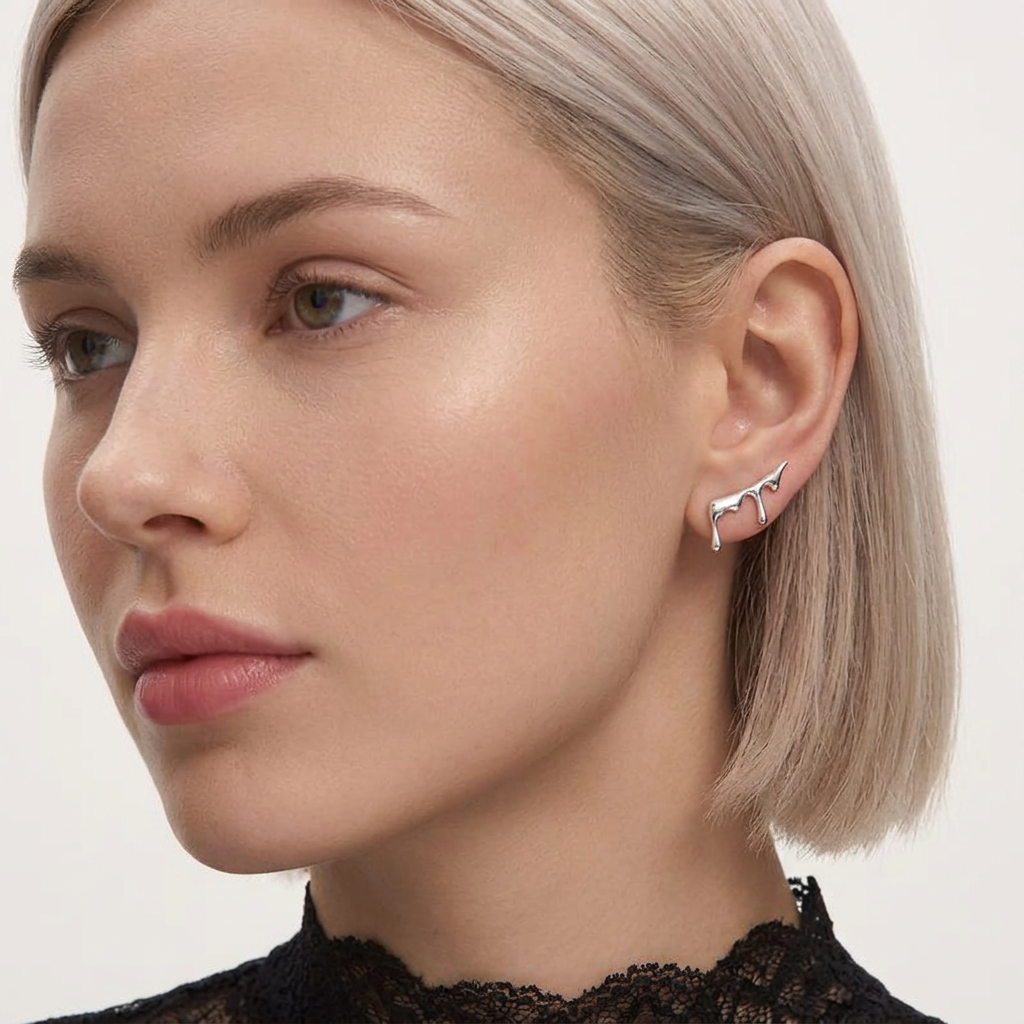 Серьги каффы 0201884-00245