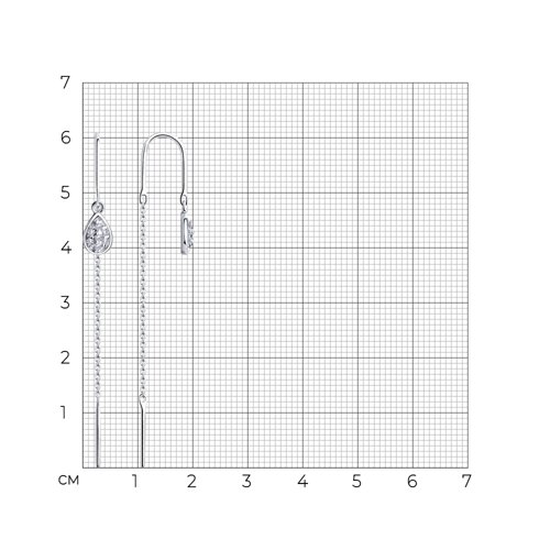 Серьги 94-123-01497-1