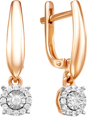 Серьги 5-2431-103И1-2К