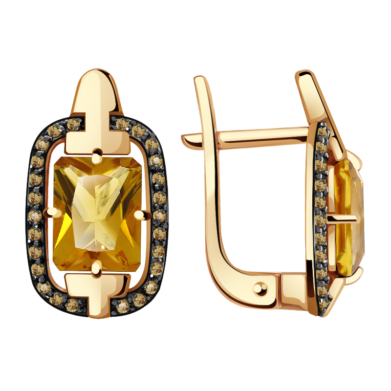 Серьги кл2880а-6