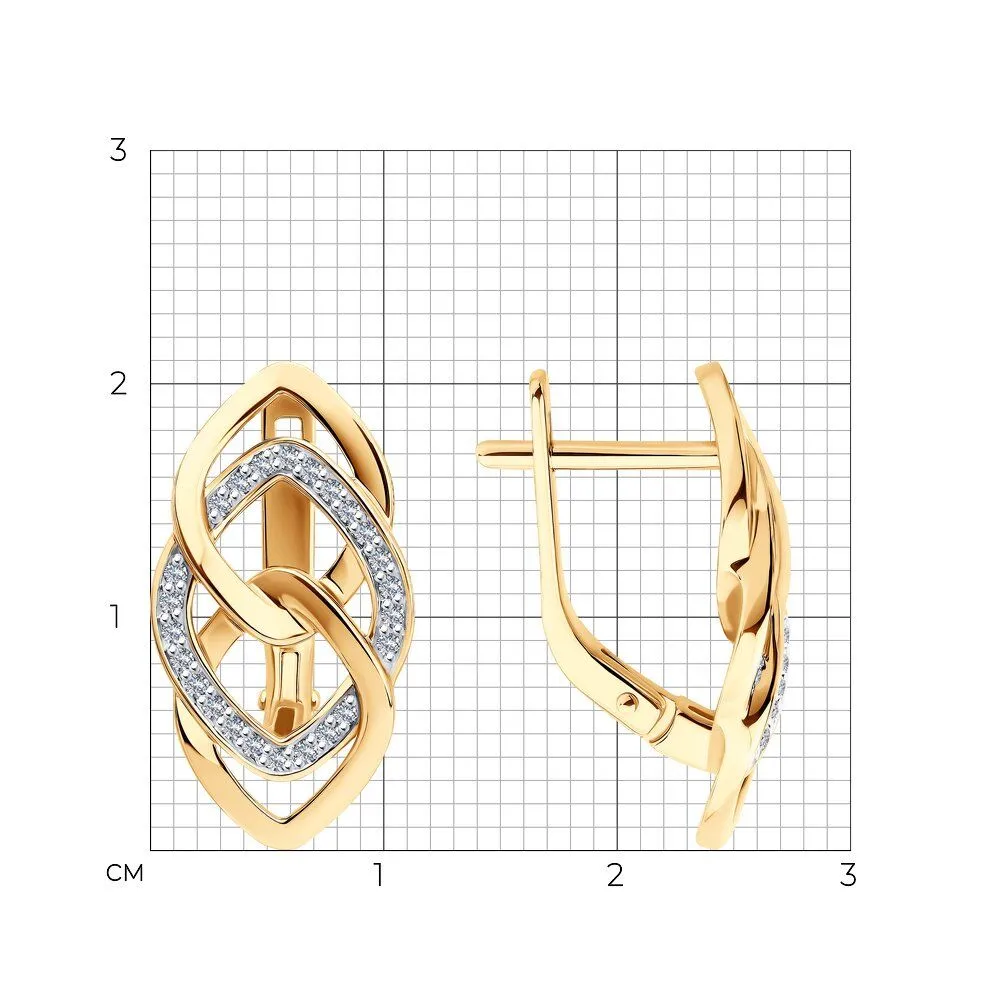 Серьги 51-220-02940-1 №24 28