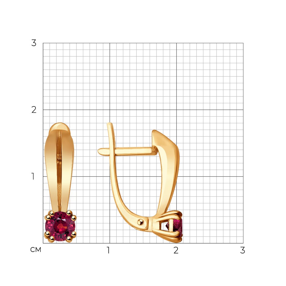 Серьги 4020388 №18 6