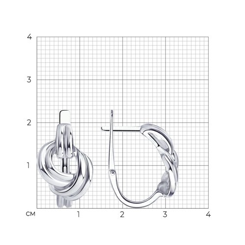 Серьги 94024363