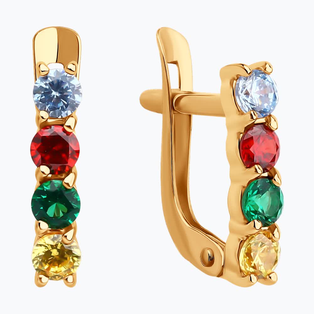 Серьги детские 51-120-02782-1