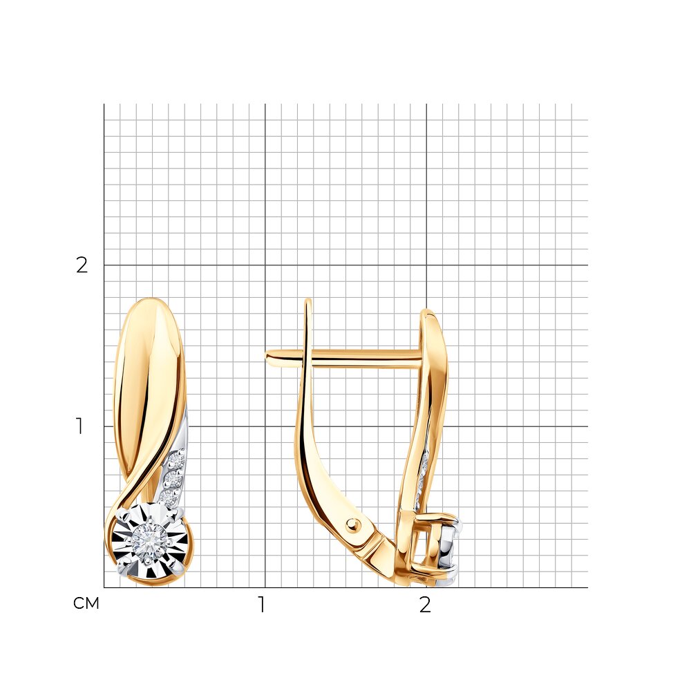 Серьги 51-220-02937-1 №24 24