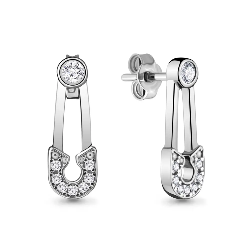 Серьги пусеты 48097А.5