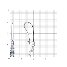 Серьги 94-120-00866-1