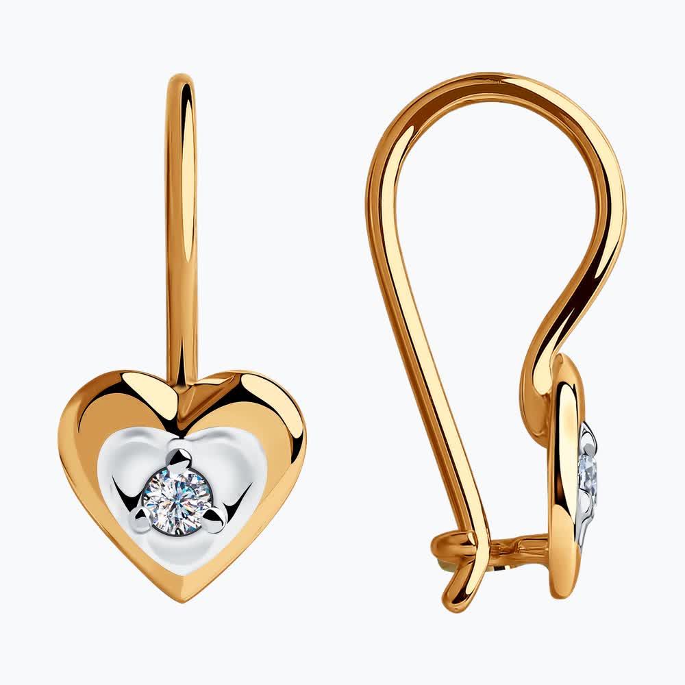 Серьги детские 51-120-01458-1