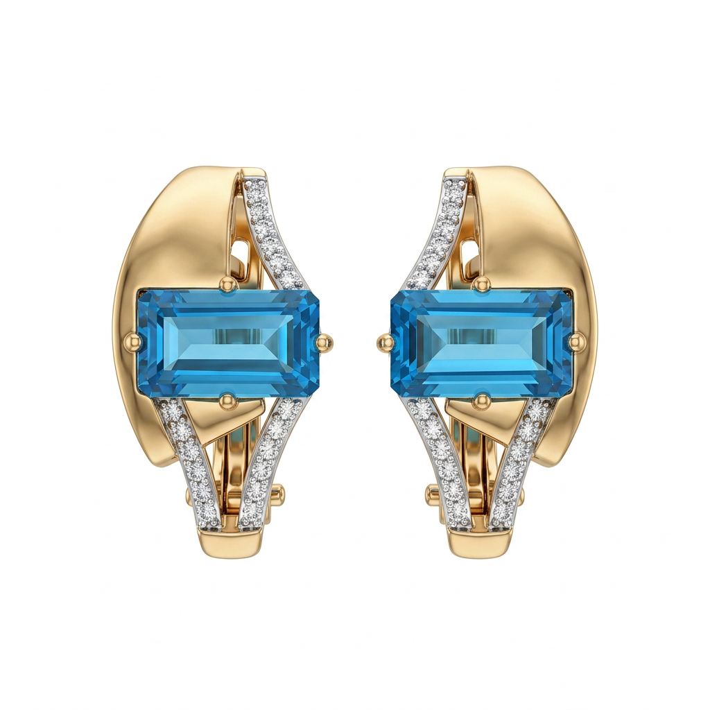 Серьги кл3195а-78-01