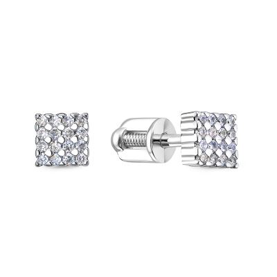 Серьги пусеты 5-5439-103-2Б