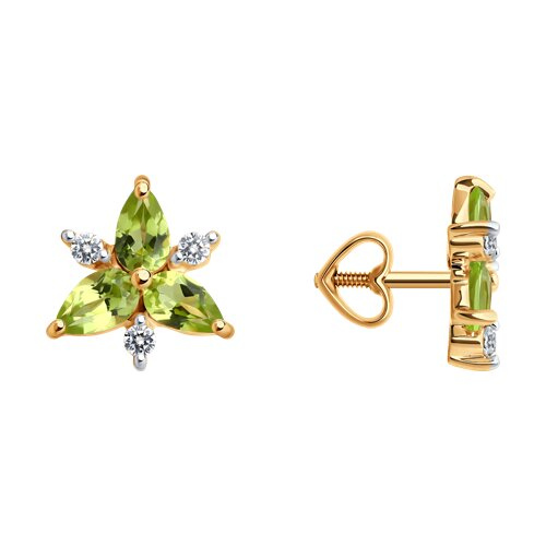 Серьги пусеты 51-322-02329-4