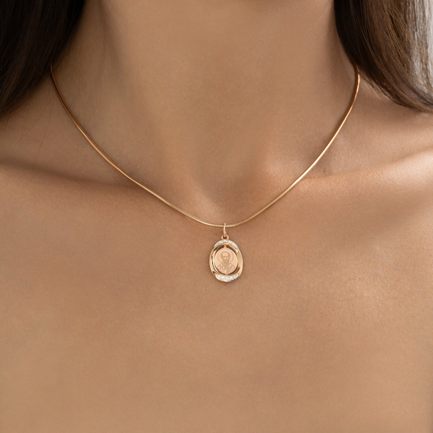 Подвеска 51-132-02855-5 "Николай Чудотворец"