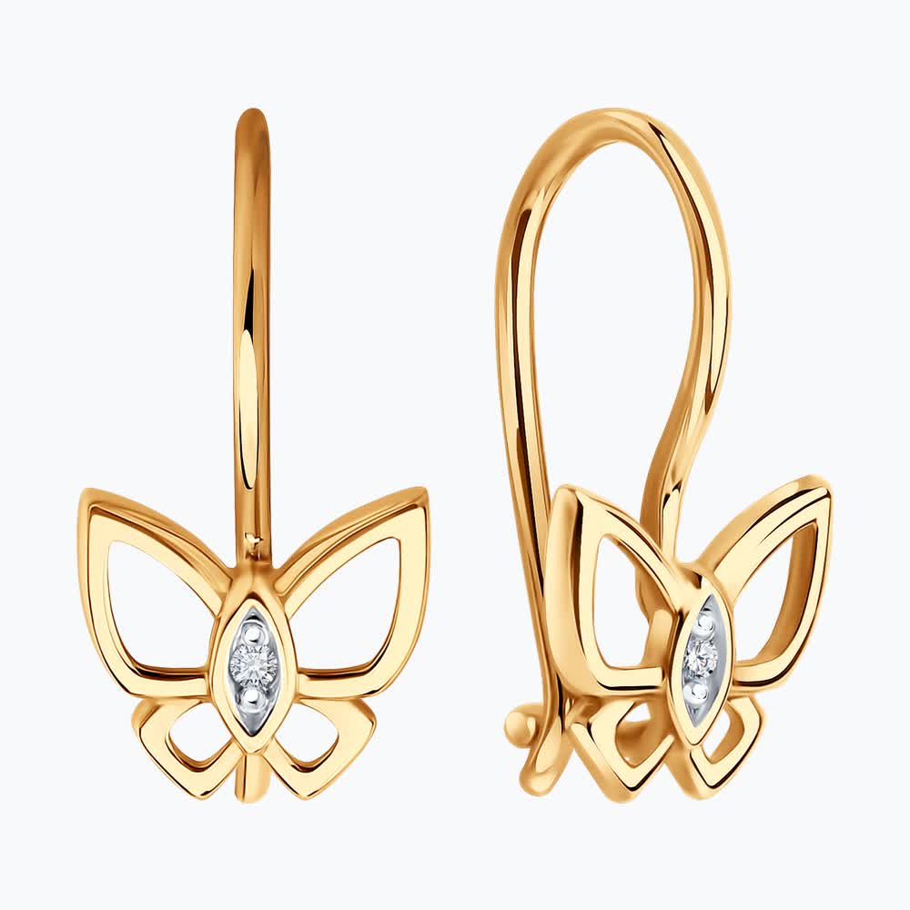 Серьги детские 51-120-02808-1