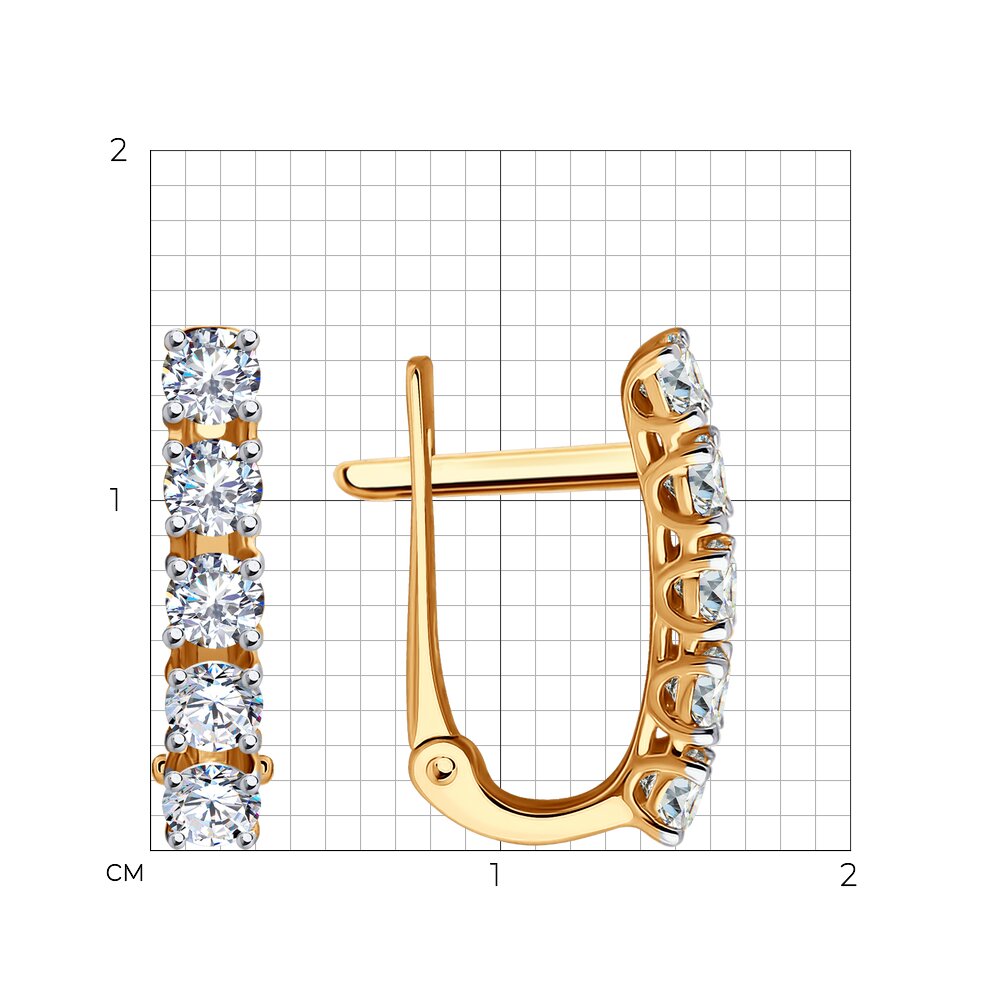 Серьги 0200136