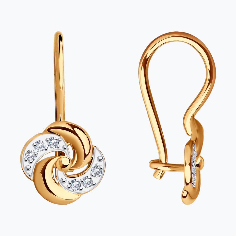 Серьги детские 51-120-01484-1