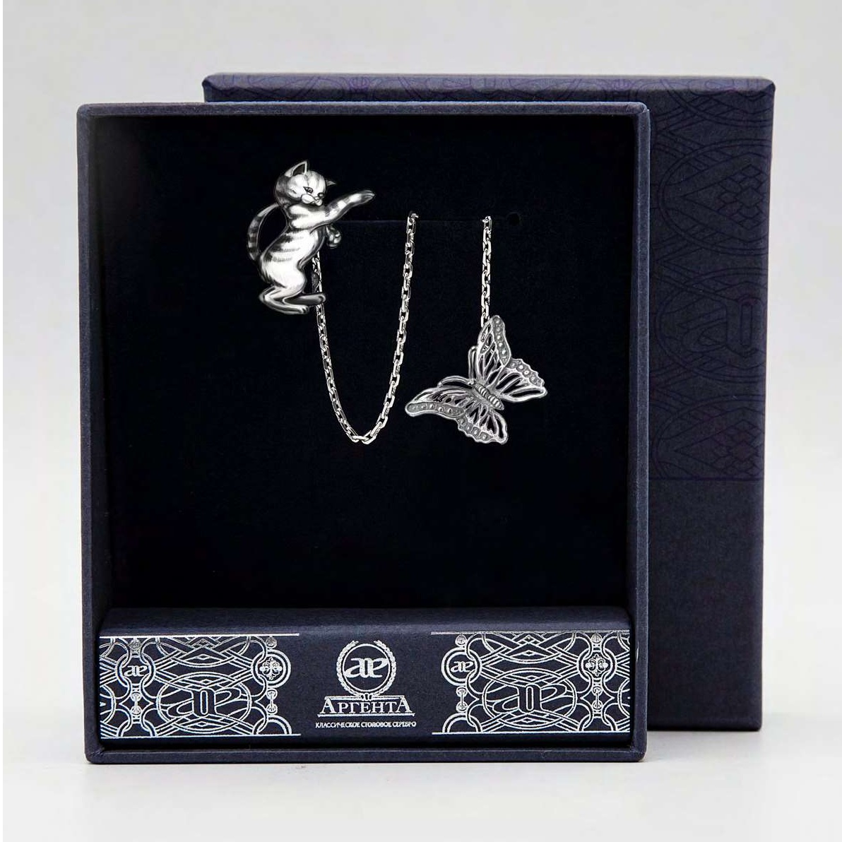 Ионизатор 1534ИЗ00801 воды "Кот с бабочкой" + футляр