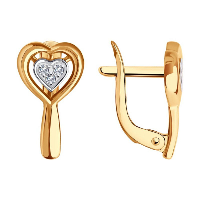 Серьги детские 51-120-02773-1