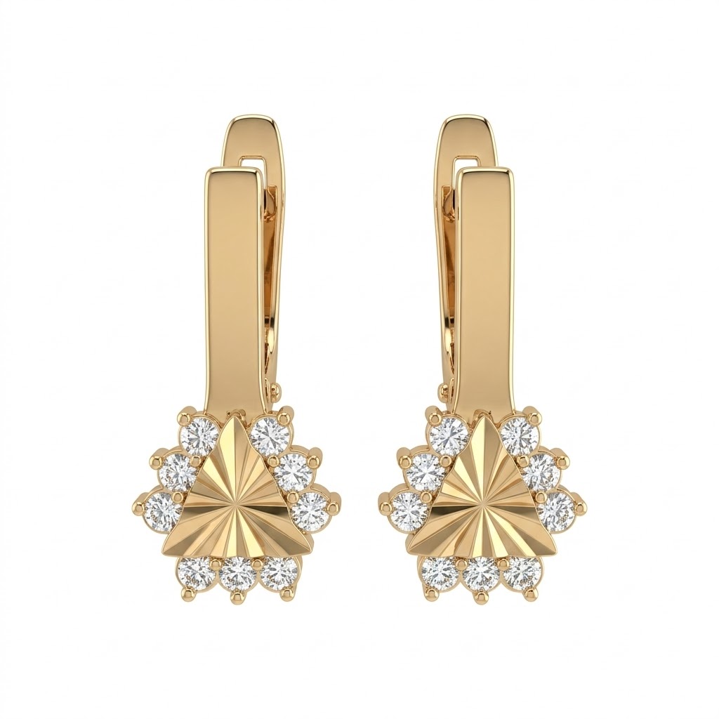 Серьги детские 121438а-1