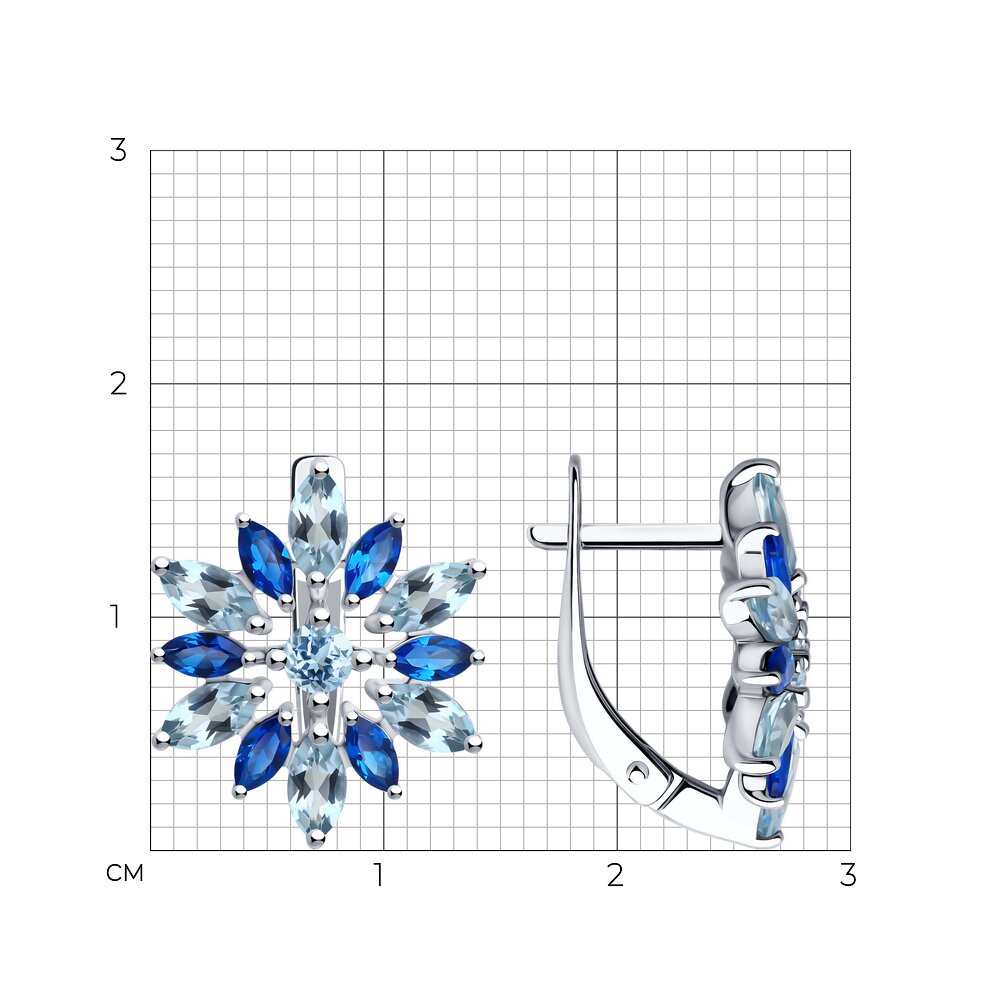 Серьги 92023072