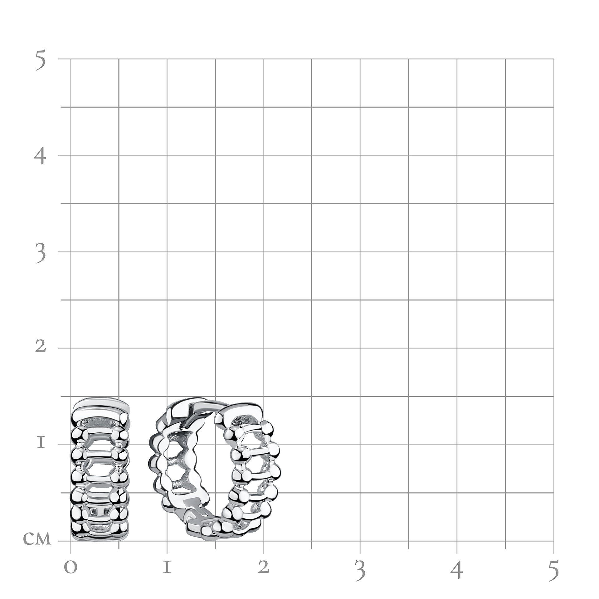 Серьги конго 11-72-0000-17333