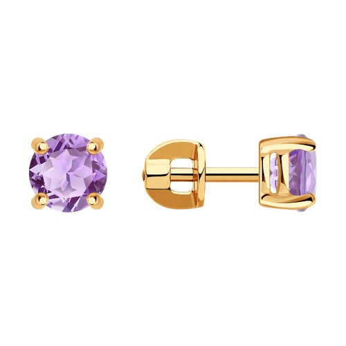 Серьги пусеты 720631-3