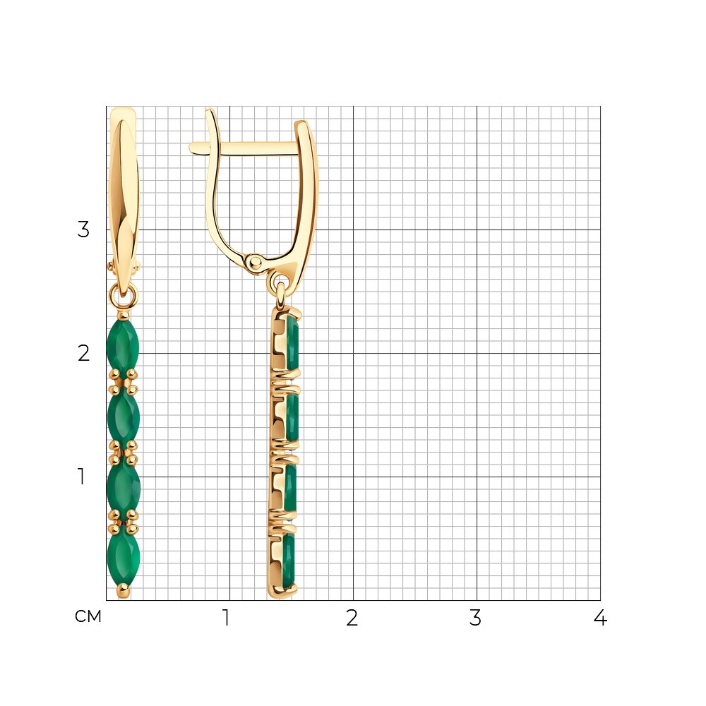 Серьги 51-321-02152-3