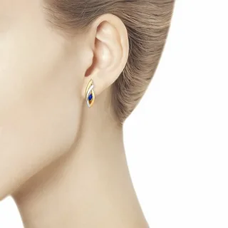 Серьги 2020866 №21 19