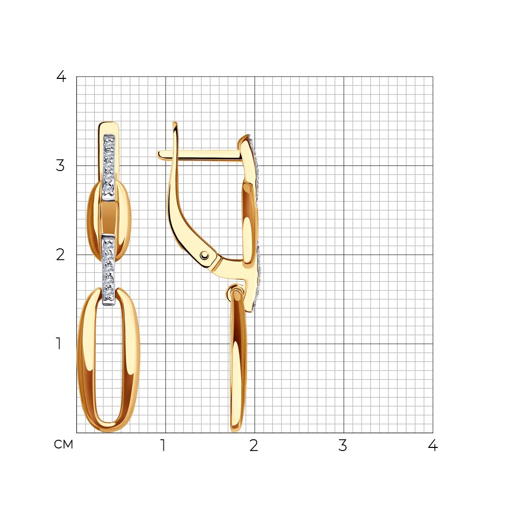 Серьги 0200360