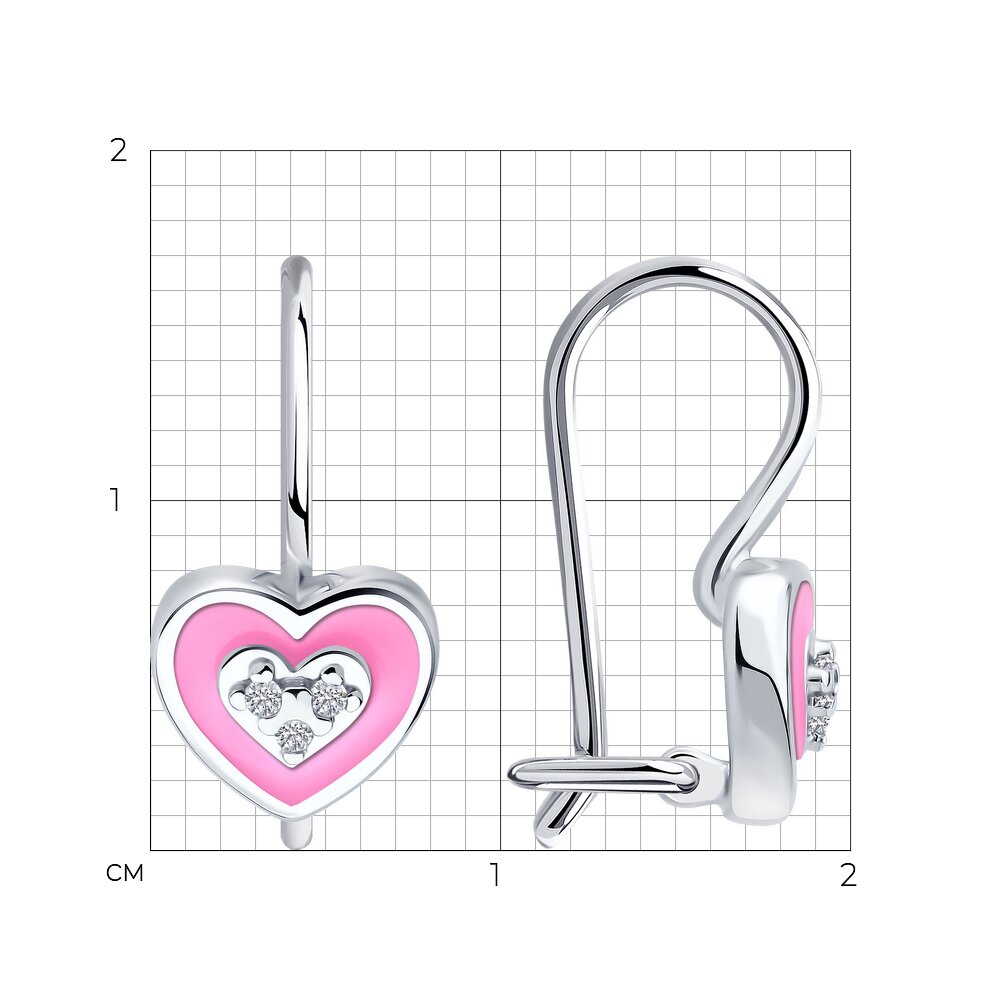 Серьги детские 94-120-02220-1