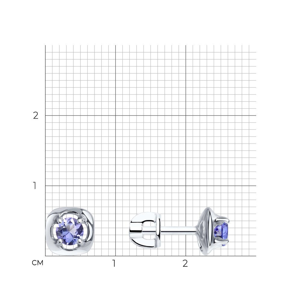 Серьги пусеты 92025270