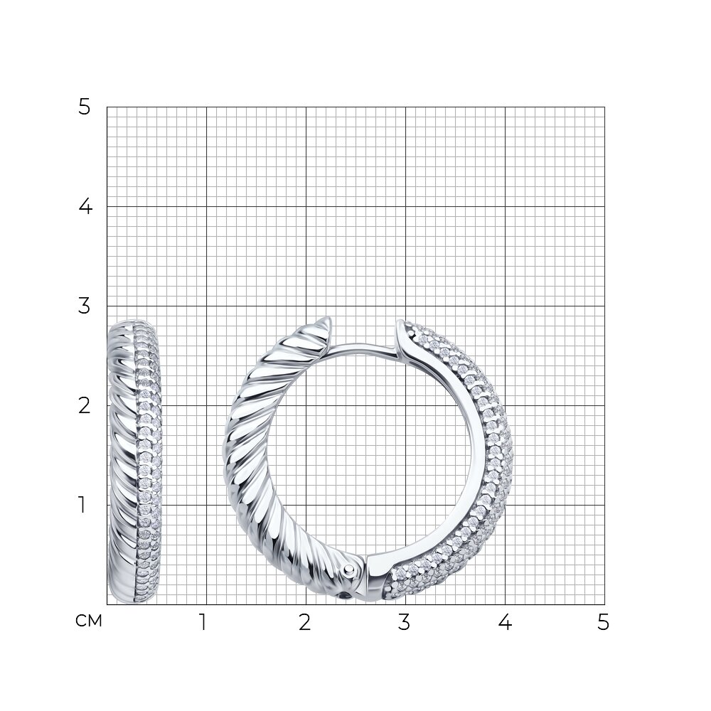 Серьги 94-120-02160-1