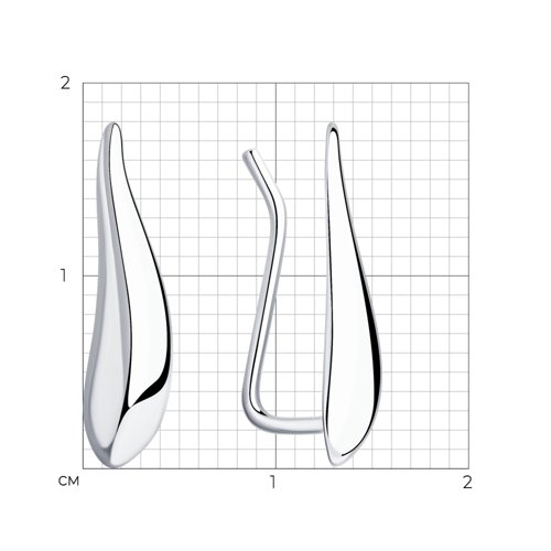 Серьги 94024129