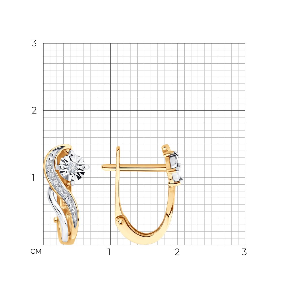 Серьги 51-220-02920-1 №24 42