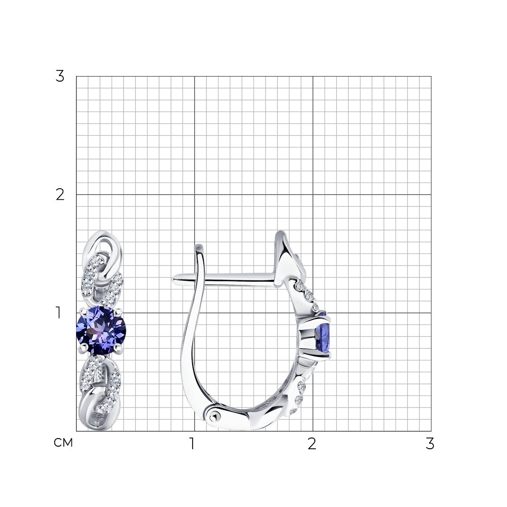 Серьги 6024448-3 №23 246