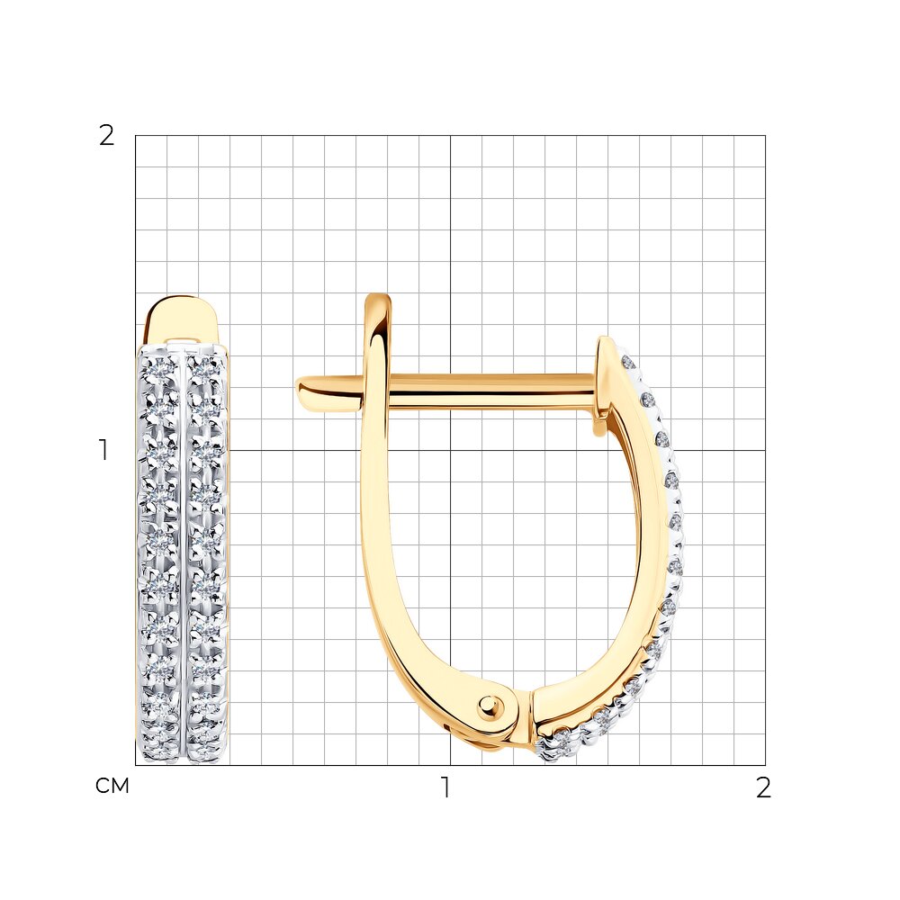 Серьги 51-220-02916-1 №24 84