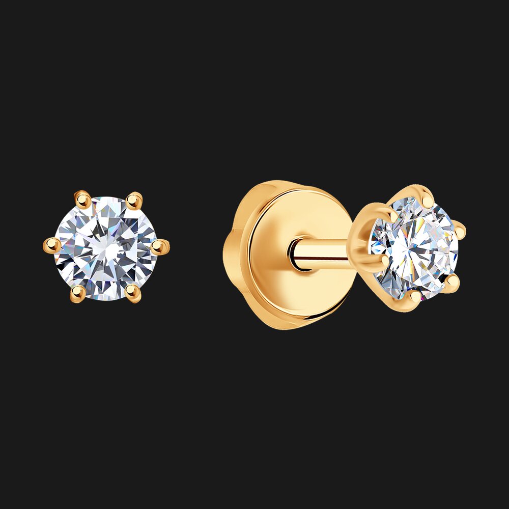 Серьги пусеты 1021818-66 №23 7