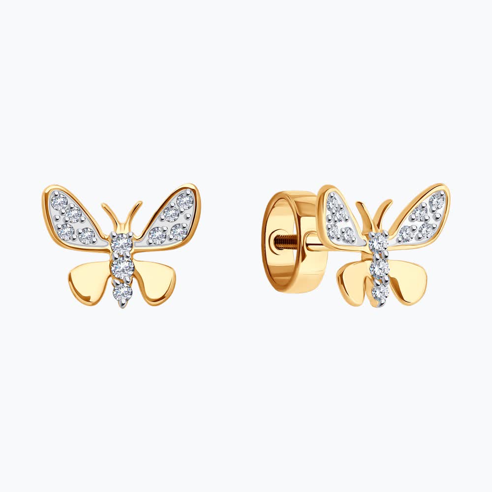 Серьги пусеты 0200436