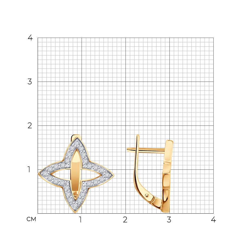 Серьги 51-220-02951-1 №24 22