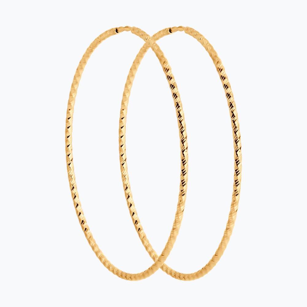 Серьги 140158 d 45мм