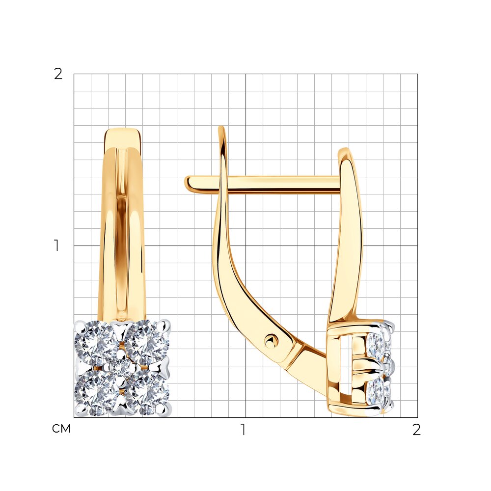 Серьги 51-120-02822-1