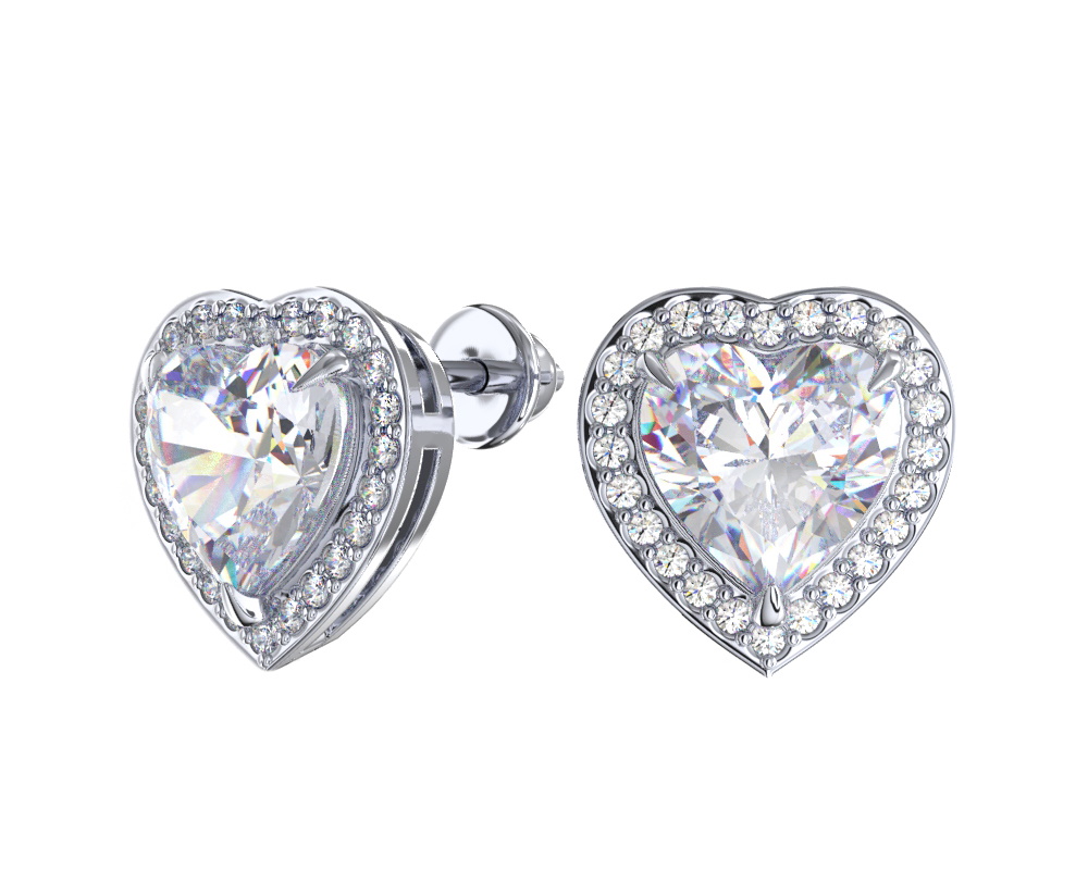 Серьги пусеты 6101666-00775